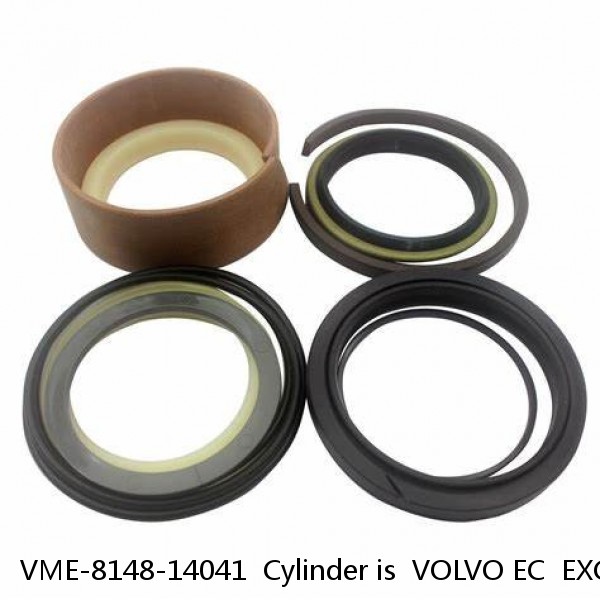 VME-8148-14041  Cylinder is  VOLVO EC  EXCAVATOR STEERING BOOM ARM BUCKER SEAL KITS HYDRAULIC CYLINDER factory #1 image